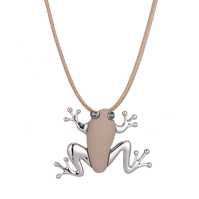 Otjine - Sautoir taupe