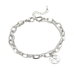 Urania - Bracelet Acier...