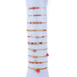 Unice - Lot de 10 bracelets...