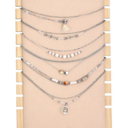 Unice - lot de 6 colliers...