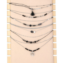 Unice - lot de 6 colliers...