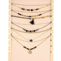 Unice - lot de 6 colliers...