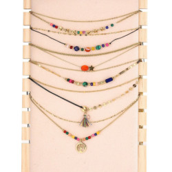 Unice - lot de 6 colliers...