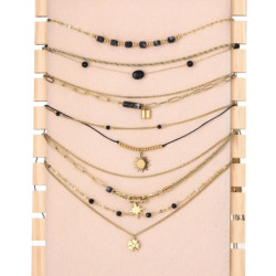 Urielle - Lot de 6 colliers...