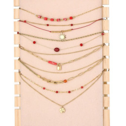 Urielle - Lot de 6 colliers...