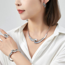 Abelia - Bague élastique rouge