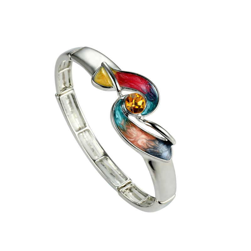 Abelia - Bracelet élastique multicolore