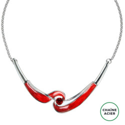 Abelia - Collier rouge