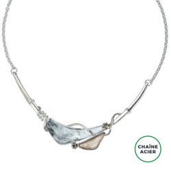 Anafa - Collier gris