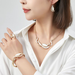 Anatolie - Bracelet élastique bleu