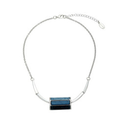 Ayette - Collier bleu marine