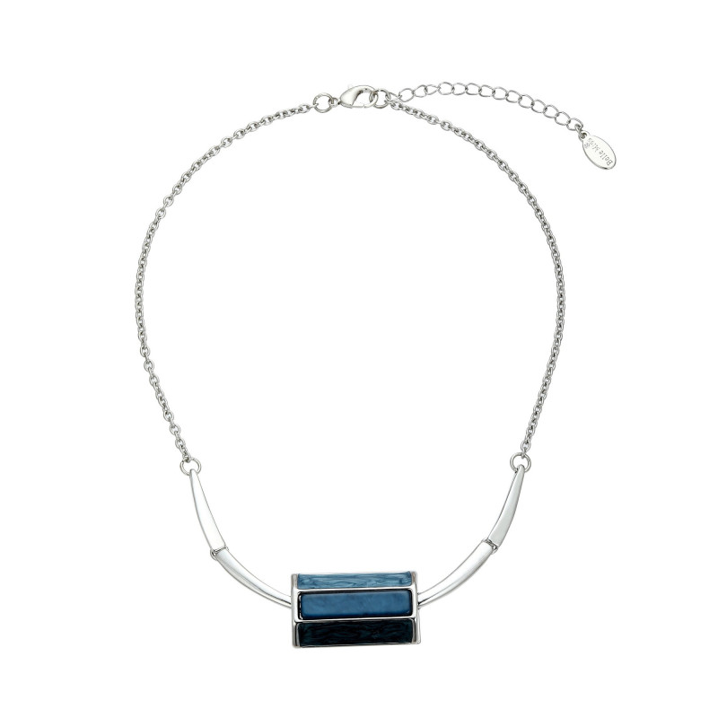 Ayette - Collier bleu marine
