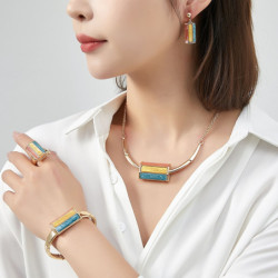 Ayette - Collier vert