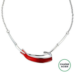 Aouane - Collier rouge