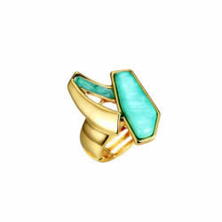 Ardane - Bague élastique verte