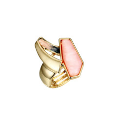 Ardane - Bague élastique rose
