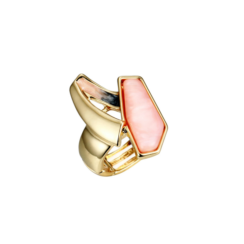 Ardane - Bague élastique rose