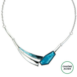 Ardane - Collier bleu marine