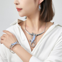 Oria - Bracelet bleu