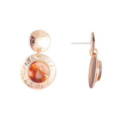 Celia - Boucles d'oreilles tige or 2