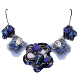 Olivia - Collier bleu 2