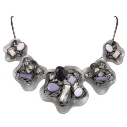 Olivia - Collier gris