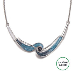 Abelia - Collier bleu