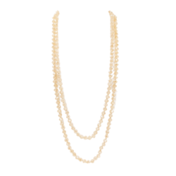 Fozia - Sautoir beige