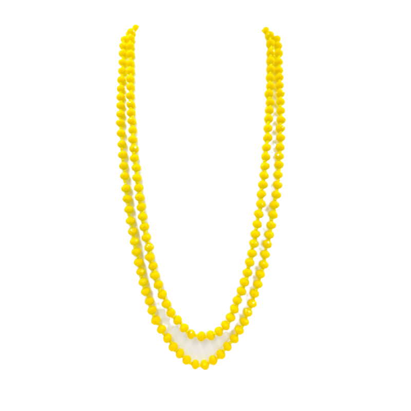 Fozia - Sautoir jaune