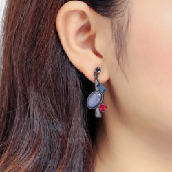 Clara - Boucles d'oreilles tige multicolor