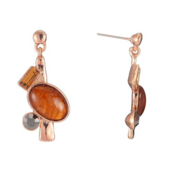 Clara - Boucles d'oreilles tige or