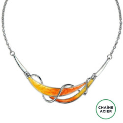 Assiya - Collier jaune