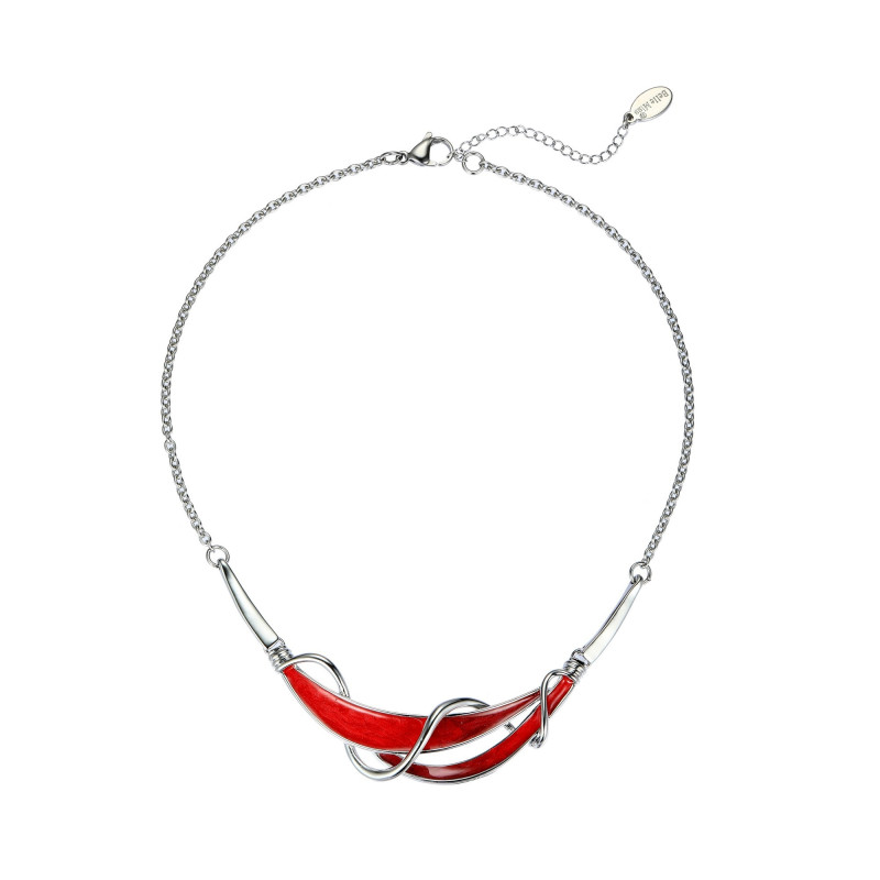 Assiya - Collier rouge