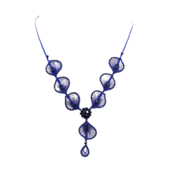 Wissak - Collier bleu