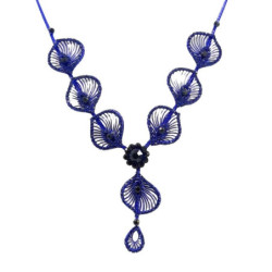 Wissak - Collier bleu