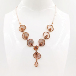 Wissak - Collier champagne