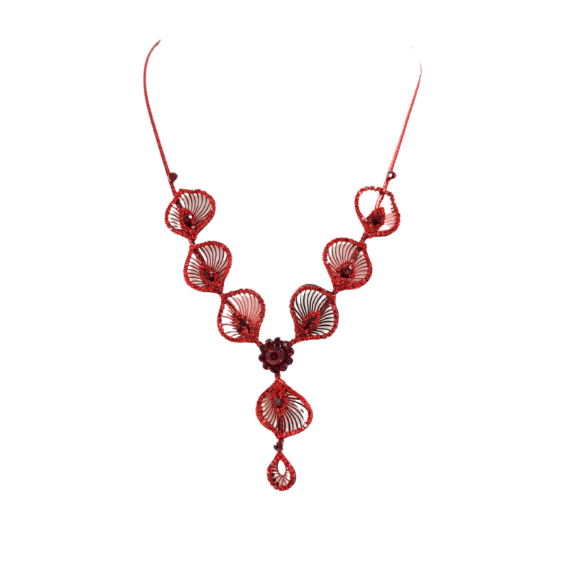 Wissak - Collier rouge