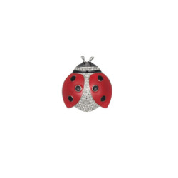 Rosia Broche rouge
