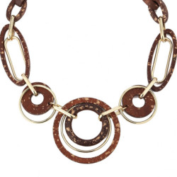 Tabatha - Collier marron