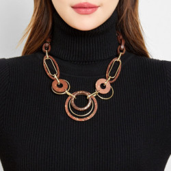 Tabatha - Collier marron