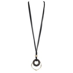Tacita - Sautoir noir