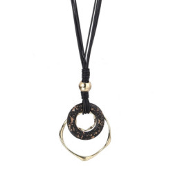 Tacita - Sautoir noir