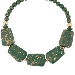 Tahani - Collier vert