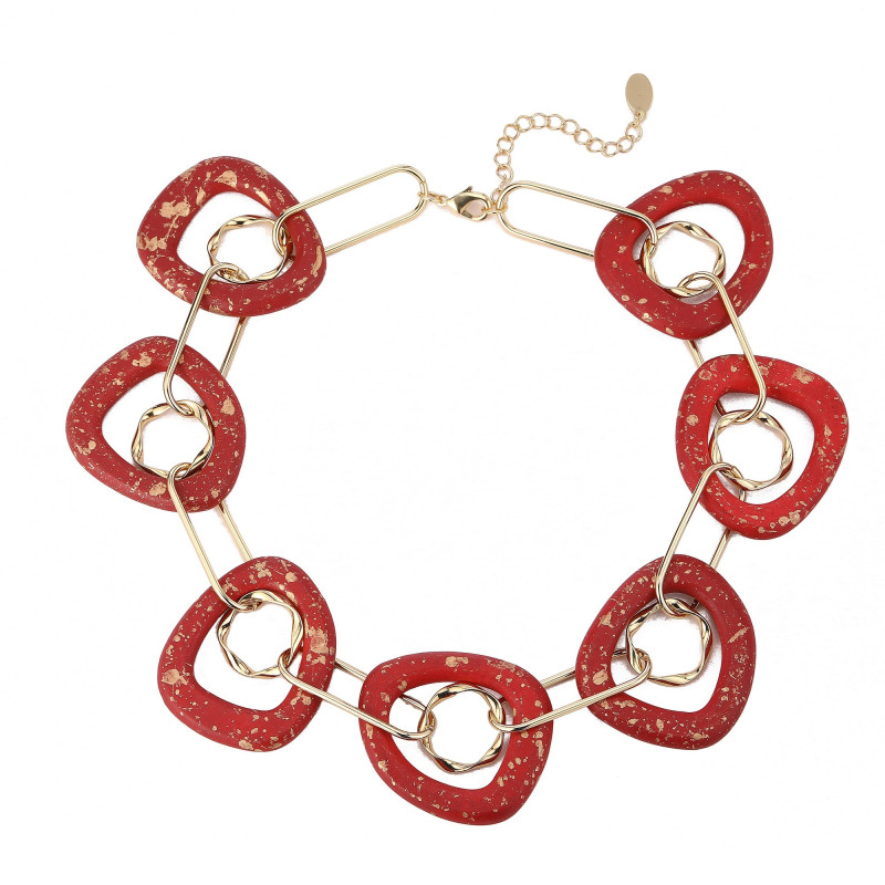 Tahira - Collier rouge