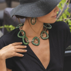 Tahira - Collier rouge