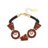 Taika - Bracelet marron