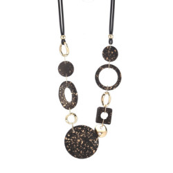 Taline - Sautoir noir