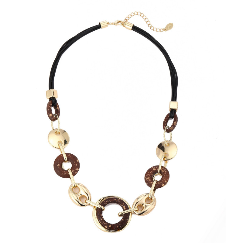 Talya - Collier marron