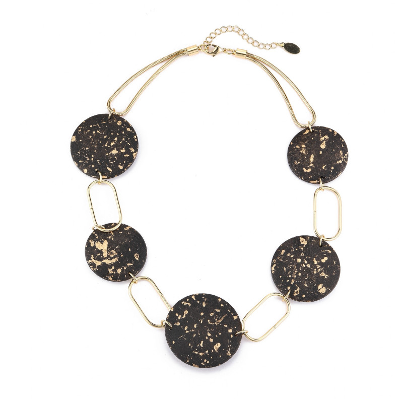 Taraf - Collier marron foncé