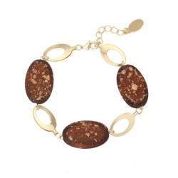 Tina - Bracelet marron